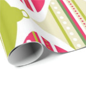 Papier Cadeau Super cool Retro Mod (Coin rond)