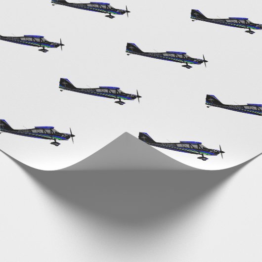 Papier Cadeau Super décathlon avec Black Scheme Wrapping Papier (Coin)