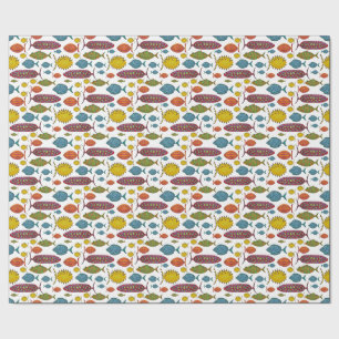 Papier Cadeau Super Fun Fish
