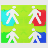 Papier Cadeau Super héros (Plat)