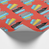 Papier Cadeau Super héros d'enfants (Coin)