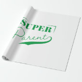 Papier Cadeau Super parent (Déroulé)