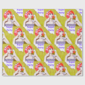 Papier Cadeau Super Party (Plat)