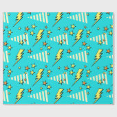 Papier Cadeau Super Pop Art (Plat)