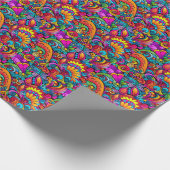 Papier Cadeau Super psychédélique (Coin)