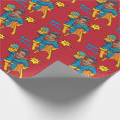 Papier Cadeau Super Special Enfants 🌟 Superhero (Coin)