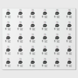 Papier Cadeau super-vente escompte d'entreprise numérisation cod