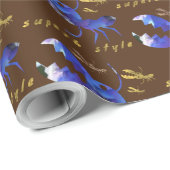 Papier Cadeau superbe style (Coin rond)