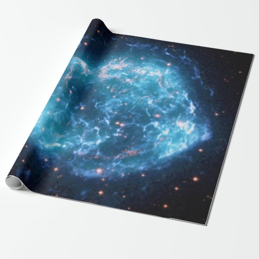 Papier Cadeau Supernova Resnant Cassiopée A (Déroulé)