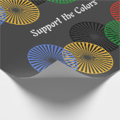 Papier Cadeau Support des couleurs - (Coin)