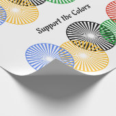 Papier Cadeau Support des couleurs - (Coin)