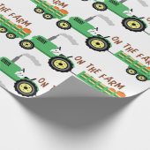 Papier Cadeau Sur La Ferme (Coin)