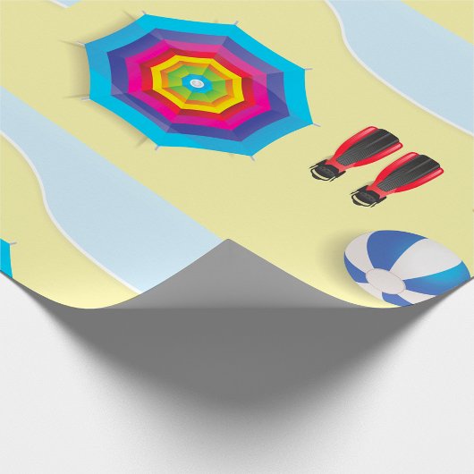 Papier Cadeau Sur La Plage