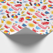 Papier Cadeau Sur la plage (Coin)