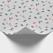 Papier Cadeau Sur Les Pentes (Coin)