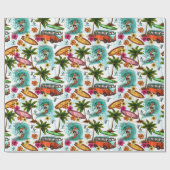 Papier Cadeau Surf (Plat)