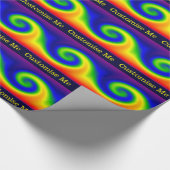 Papier Cadeau Surf arc-en-ciel (Coin)