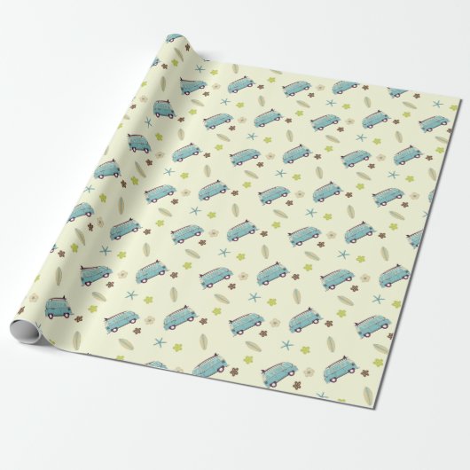 Papier Cadeau Surf de rv (Déroulé)