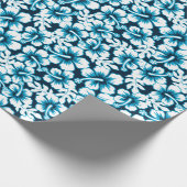Papier Cadeau Surf graphique floral (Coin)