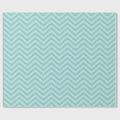 Papier Cadeau Surf océanique de Chevron (Plat)