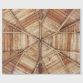 Papier Cadeau Surface Brown en bois (Plat)