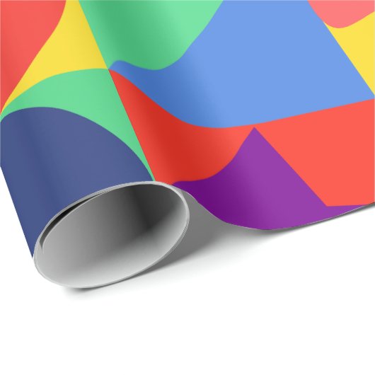 Papier Cadeau Surface composée (Coin rond)