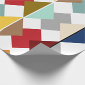 Papier Cadeau Surface composée en diamant (Coin)