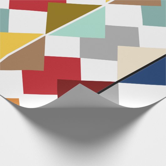 Papier Cadeau Surface composée en diamant (Coin)