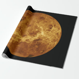 Papier Cadeau Surface de la planète Vénus
