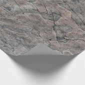 Papier Cadeau Surface de pierre de texture rocheuse (Coin)