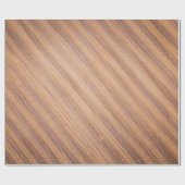 Papier Cadeau Surface en bois marron (Plat)
