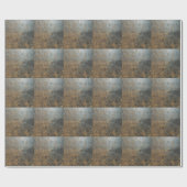 Papier Cadeau Surface métallique, arrière - plan de texture réfl (Plat)
