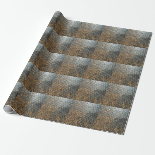 Papier Cadeau Surface métallique, arrière - plan de texture réfl (Déroulé)