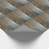 Papier Cadeau Surface métallique, arrière - plan de texture réfl (Coin)