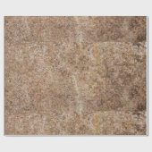 Papier Cadeau Surface métallique rouillée (Plat)