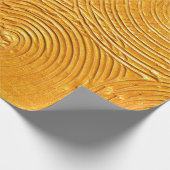 Papier Cadeau Surface texturée or, arrière - plan doré, peint (Coin)