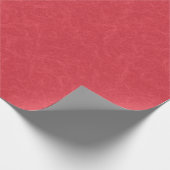 Papier Cadeau Surface texturée rouge avec un motif subtil tourbi (Coin)