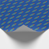 Papier Cadeau Surfer Surf Thème Joyeux Anniversaire Cadeau Envel (Coin)