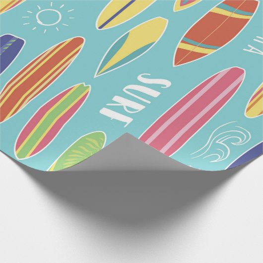 Papier Cadeau Surfing (Coin)