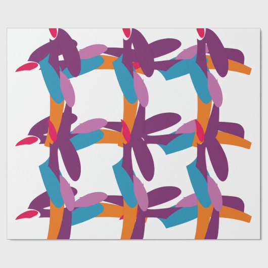 PAPIER CADEAU SURFMMER ANGELA SURF BY MASANSER PIXELAT (Plat)