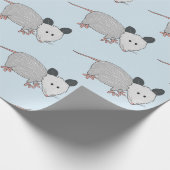 Papier Cadeau Surprise d'opossum (Coin)