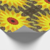 Papier Cadeau Surveillance de la fleur........ (Coin)