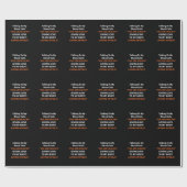 Papier Cadeau Survivant de la leucémie (Plat)