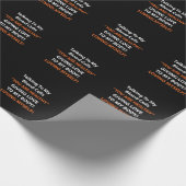 Papier Cadeau Survivant de la leucémie (Coin)