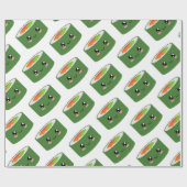 Papier Cadeau Sushi (Plat)