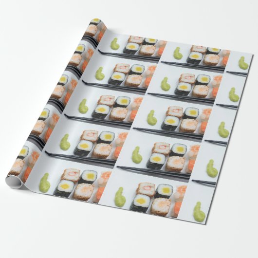 Papier Cadeau Sushi ! (Déroulé)