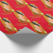 Papier Cadeau Sushi cuisine japonaise mignonne (Coin)