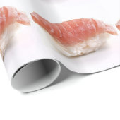 Papier Cadeau Sushi de Nigiri de thon (Coin rond)