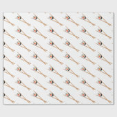 Papier Cadeau Sushi Et Chopsticks (Plat)