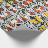 Papier Cadeau Sushi Rolls (Coin)